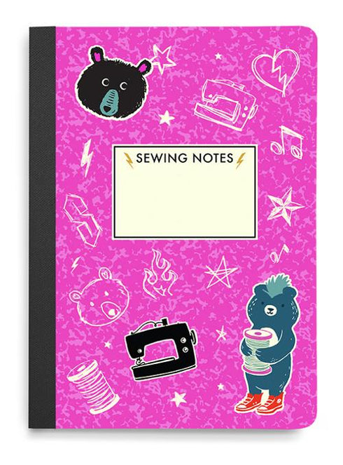 Notebook Teddy & the Bears 6.25" x 8.625" - by Sarah Watts for Ruby Star Society
